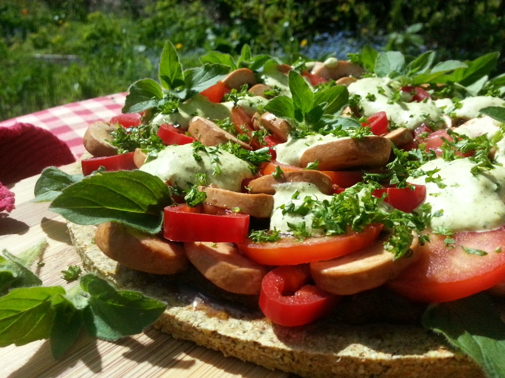 Rohkost-Pizza Klassiker Gourmet-Rohkost