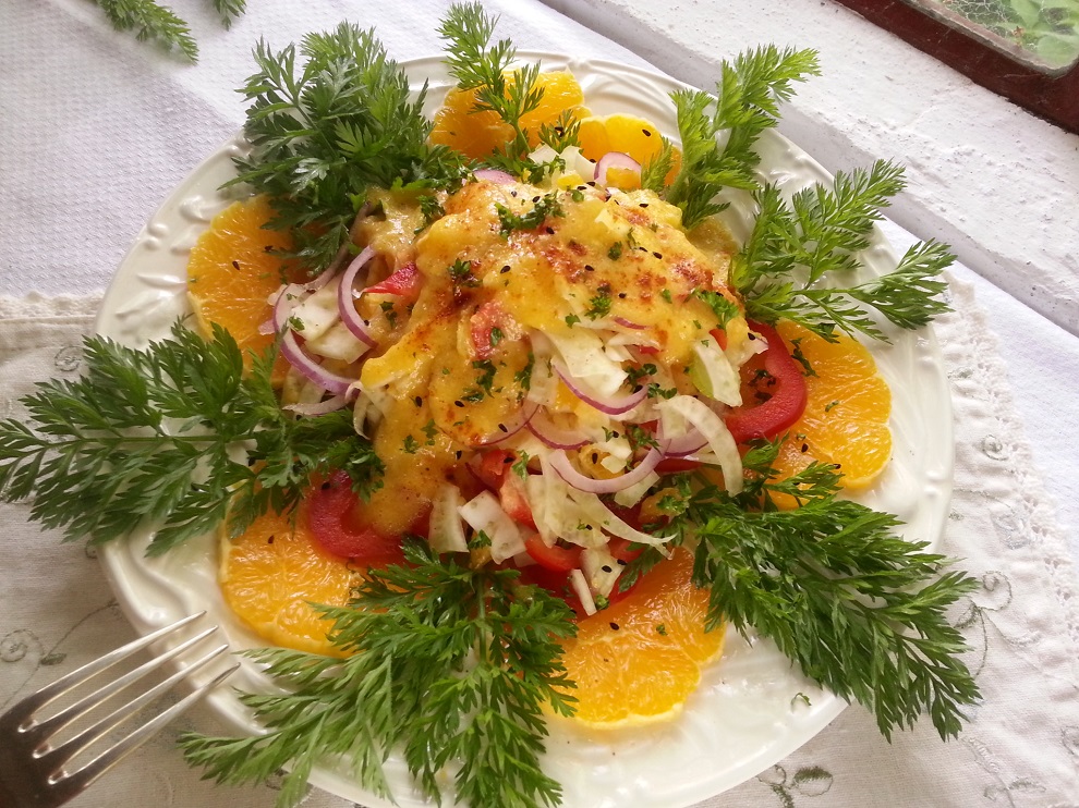 schneller Rohkostsalat Fenchelsalat - bringt Abwechslung in die Rohkostküche