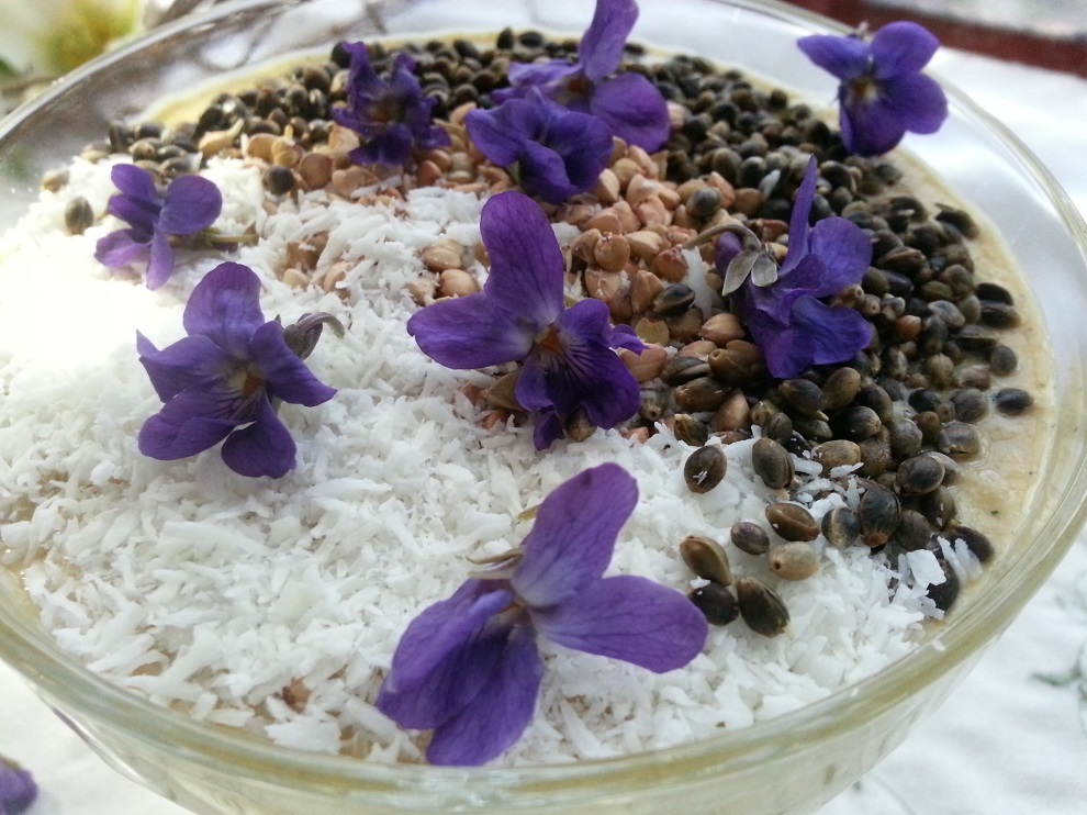roh-veganer Hanf-Smoothie Lieblingsfrühstück